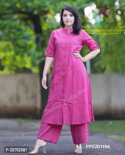 Stylish Cotton Kurta Palazzo Set For Women-thumb5