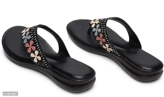 Buy Shoestail Women's Flip-flops Slippers, fashion Flats