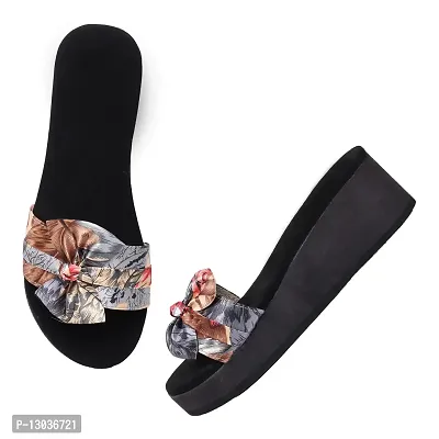 Shoestail Stylish slides slippers | flip flops heels | fashion slippers? (Multi, numeric_6)-thumb3