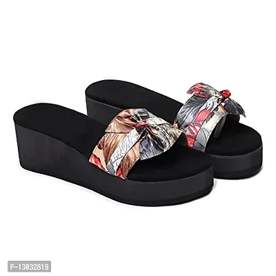 Shoestail Stylish slides slippers | flip flops heels | fashion slippers? (Multi, numeric_7)-thumb0