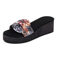 Shoestail Stylish slides slippers | flip flops heels | fashion slippers? (Multi, numeric_6)-thumb1