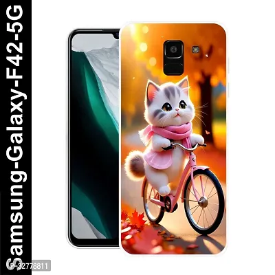 Stylish Printed Back Case Cover for Samsung Galaxy F42