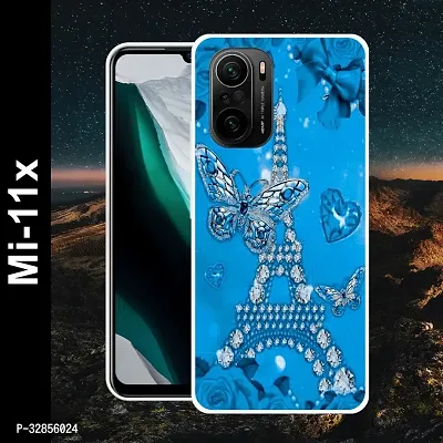 Stylish Silicon Back Cover for Mi 11X-thumb0