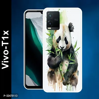 Stylish Silicon Back Case Cover for VIVO T1X 5G