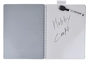 Mungyo Board Note White (Spiral Bound Book) (White Board) (8 Sheets, A4 size)-thumb1