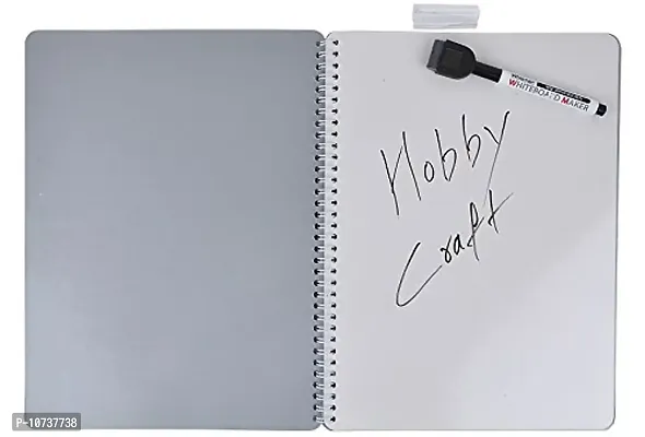 Mungyo Board Note White (Spiral Bound Book) (White Board) (8 Sheets, A4 size)-thumb2