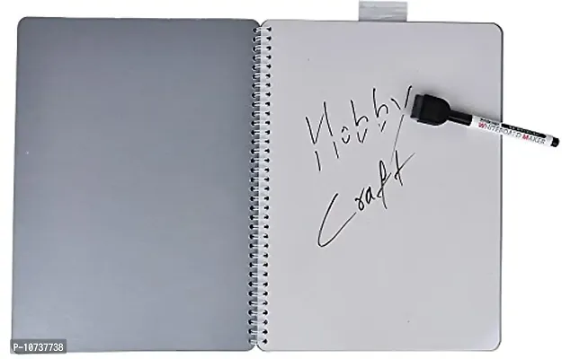 Mungyo Board Note White (Spiral Bound Book) (White Board) (8 Sheets, A4 size)-thumb3