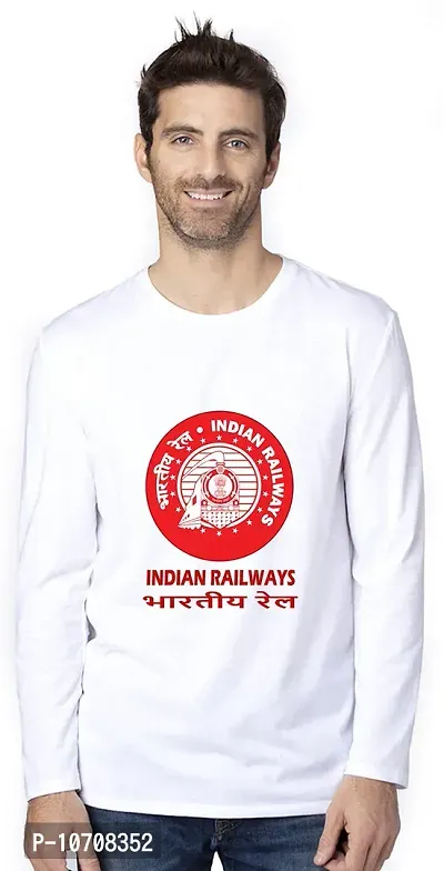 Indian railway logo t shirt online shopping deals