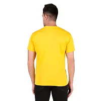 Classic Polyester Solid Tshirt for Men, Pack of 4-thumb1