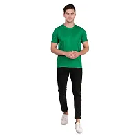 Classic Polyester Solid Tshirt for Men, Pack of 3-thumb2