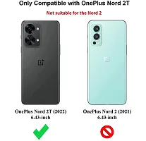 CASEPie Clear Back Case Cover for OnePlus Nord 2T 5G | Shockproof Design | Camera Protection Bump | Plain Cover(TPU | Transparent)-thumb4