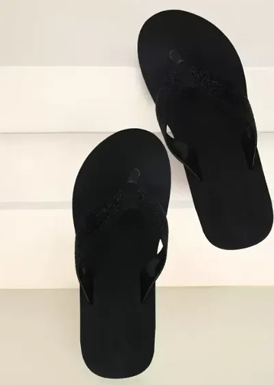 Stylish Rubber Solid Slippers For Women