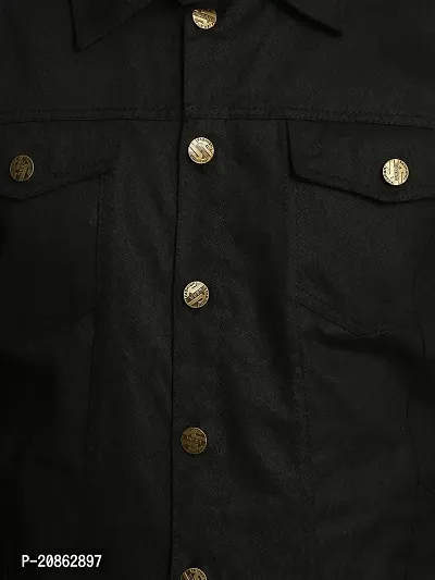 VOXATI Men's Slim Fit Denim Jacket-thumb4