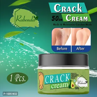 Rabenda Foot Care Cream For Rough, Dry and Cracked Heel | Feet Cream For Heel Repair |Healing  softening cream  (50 gm.) Pack of 1