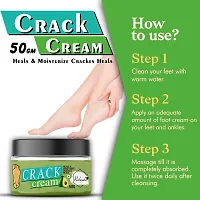 Rabenda Foot Care Cream For Rough, Dry and Cracked Heel | Feet Cream For Heel Repair |Healing  softening cream  (50 gm.) Pack of 1-thumb1