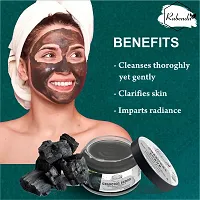 Rabenda NATURAL'S Bamboo Charcoal Face  Body Scrub With Activated Charcoal, Peppermint  Thyme For Helps in Deep Exfoliation and Remove Blackheads (100% Organic Skin Care Product) Scrub pack of 1-thumb2