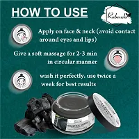 Rabenda NATURAL'S Bamboo Charcoal Face  Body Scrub With Activated Charcoal, Peppermint  Thyme For Helps in Deep Exfoliation and Remove Blackheads (100% Organic Skin Care Product) Scrub pack of 1-thumb3