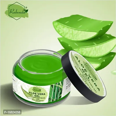 Rabenda Natural Aloe Vera Gel 92%Moisturizer Gel Cream Acne Blackheads Treatment For Skin Repair Shrink Pores Sleep Mask SkinCarenbsp;nbsp;(100 g) pack of 1-thumb5