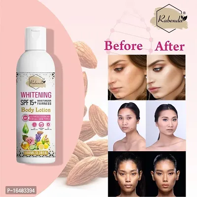 Rabenda Whitening Body Lotion On Spf15+ Skin Lighten  Brightening Body Lotion Cream 100 Ml Pack Of 1 Lotion  Creams-thumb2