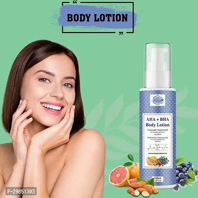 RABENDA AHA+BHA Body Lotion with Smooths Rough  Bumpy Skin