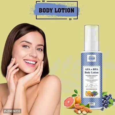 RABENDA AHA+BHA Body Lotion with Smooths Rough  Bumpy Skin