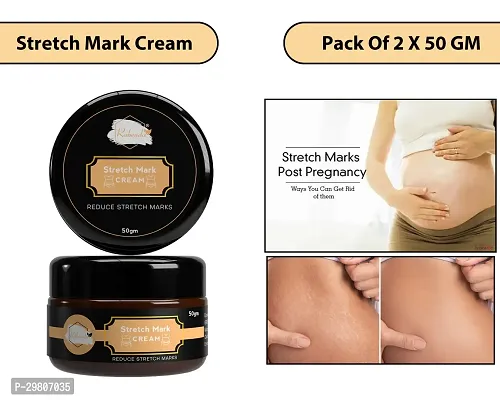 Stretch Marks Cream to Help Minimize Stretch Marks  Even Out Skin Tone (50 g) (Pack of 2)-thumb0