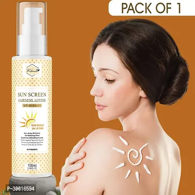 RABENDA Sunscreen - SPF 40 PA+++ Sunscreen SPF 40 with | PA+++ | UVA UVB Sun Protection-SPF 40 PA+++-thumb0