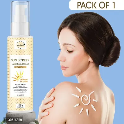 RABENDA Sunscreen - SPF 40 PA+++ Sunscreen SPF 40 with | PA+++ | UVA UVB Sun Protection-SPF 40 PA+++-thumb0