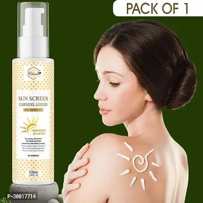 RABENDA Sunscreen - SPF 40 PA+++ Sunscreen SPF 40 with | PA+++ | UVA UVB Sun Protection-SPF 40 PA+++-thumb0