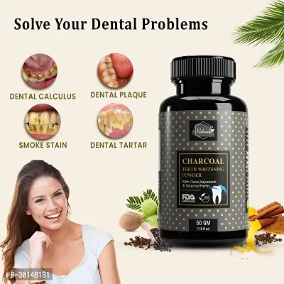 Our tooth powder with activated charcoal prevents cavities. The cavity is sealed when this powder is placed to the teeth and gums; the cavity is then removed with a water rinse. NATURAL TEETH WHITENIN-thumb4