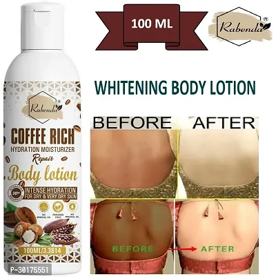 Rabenda Coffee Rich Hydration Moisturizer Body Lotion with coffee  Shea Butter | (100 ML) | Pack of 1-thumb0