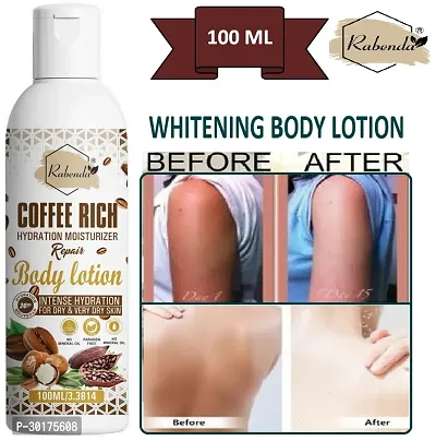 Rabenda Coffee Rich Hydration Moisturizer Body Lotion with coffee  Shea Butter | (100 ML) | Pack of 1-thumb0