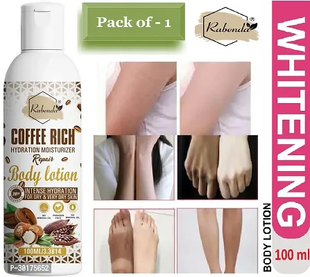 Rabenda Coffee Rich Hydration Moisturizer Body Lotion with coffee  Shea Butter | (100 ML) | Pack of 1-thumb0