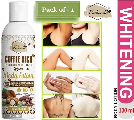 Rabenda Coffee Rich Hydration Moisturizer Body Lotion with coffee  Shea Butter | (100 ML) | Pack of 1-thumb0