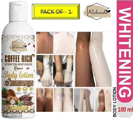 Rabenda Coffee Rich Hydration Moisturizer Body Lotion with coffee  Shea Butter | (100 ML) | Pack of 1-thumb0