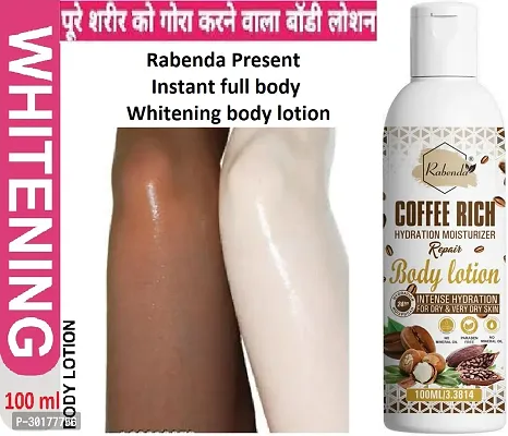 Rabenda Coffee Rich Hydration Moisturizer Body Lotion with coffee  Shea Butter | (100 ML) | Pack of 1-thumb0