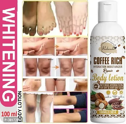 Rabenda Coffee Rich Hydration Moisturizer Body Lotion with coffee  Shea Butter | (100 ML) | Pack of 1-thumb0