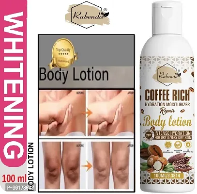 Rabenda Coffee Rich Hydration Moisturizer Body Lotion with coffee  Shea Butter | (100 ML) | Pack of 1-thumb0