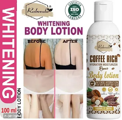 Rabenda Coffee Rich Hydration Moisturizer Body Lotion with coffee  Shea Butter | (100 ML) | Pack of 1-thumb0