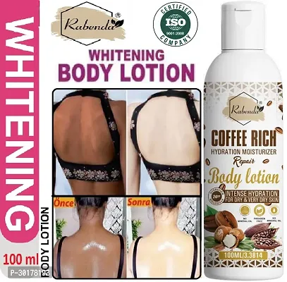 Rabenda Coffee Rich Hydration Moisturizer Body Lotion with coffee  Shea Butter | (100 ML) | Pack of 1-thumb0