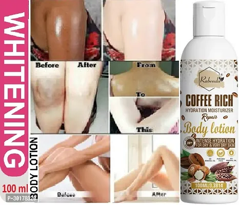 Rabenda Coffee Rich Hydration Moisturizer Body Lotion with coffee  Shea Butter | (100 ML) | Pack of 1-thumb0