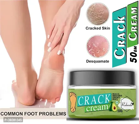 Rabenda Foot Care Cream For Rough, Dry and Cracked Heel | Feet Cream For Heel Repair |Healing  softening cream  (50 gm.) Pack of 1-thumb0