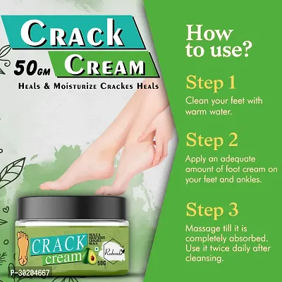 Foot Care Cream for Rough, Dry and Cracked Heel (50 Gm.) Pack of 1-thumb2