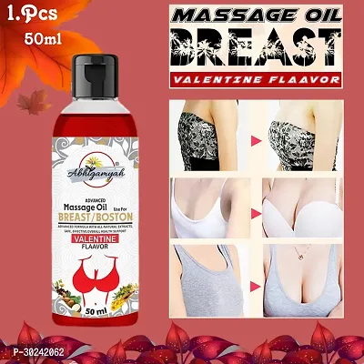 Abhigamyah Breast Massage Oil Helps in Growth Firming Tightening (50 Ml) Pack of -1-thumb0