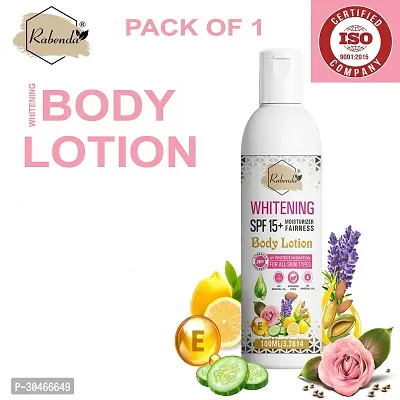 Rabenda Whitening Body Lotion On SPF15+(100 Ml) Pack Of 1-thumb0