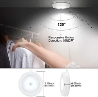 SHIVMYRA Motion Sensor Ceiling Light Indoor/Outdoor LED Ceiling Lights for Closet Hallway Pantry Laundry Stairs Garage Bathroom Shower Porch Shed Wall Motion Activated Light (Pack of 2)-thumb2
