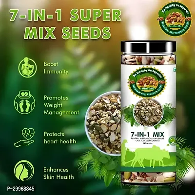 Mix Seeds for Immunity Booster Chia Seeds - 600gm-thumb4