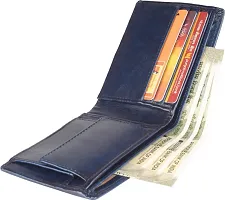 DENNY BLACQ Men Blue Artificial Leather Wallet-thumb3