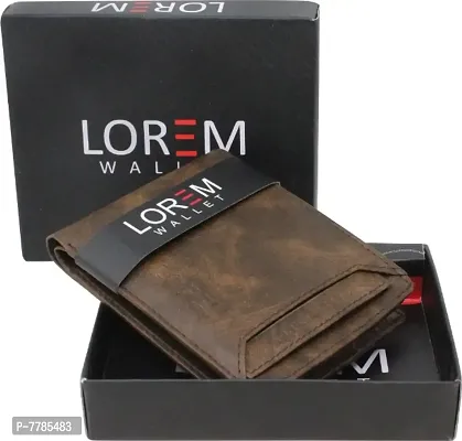Men BROWN Artificial Leather Wallet-thumb0