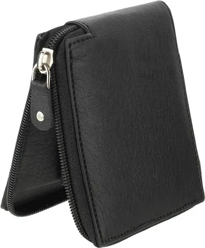 Men Casual, Artificial Leather Wallet - Regular Size (3 Card Slots)